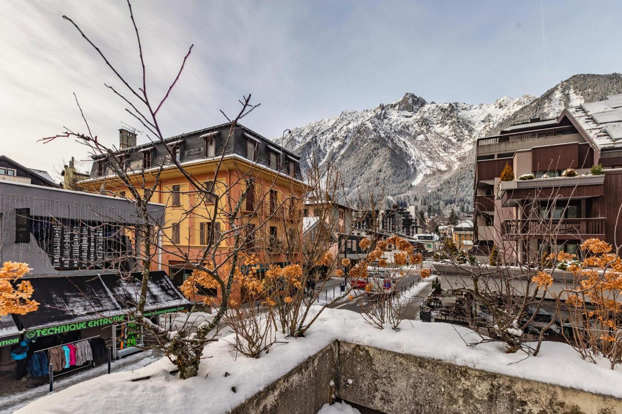 Duplex Aiguille Du Midi Large Terrasse - Happy Rentals Chamonix Dış mekan fotoğraf