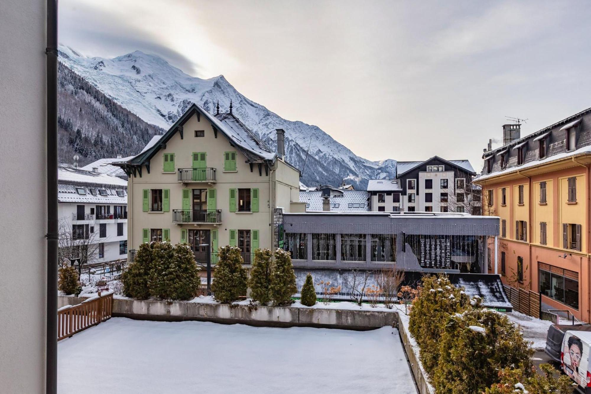 Duplex Aiguille Du Midi Large Terrasse - Happy Rentals Chamonix Dış mekan fotoğraf