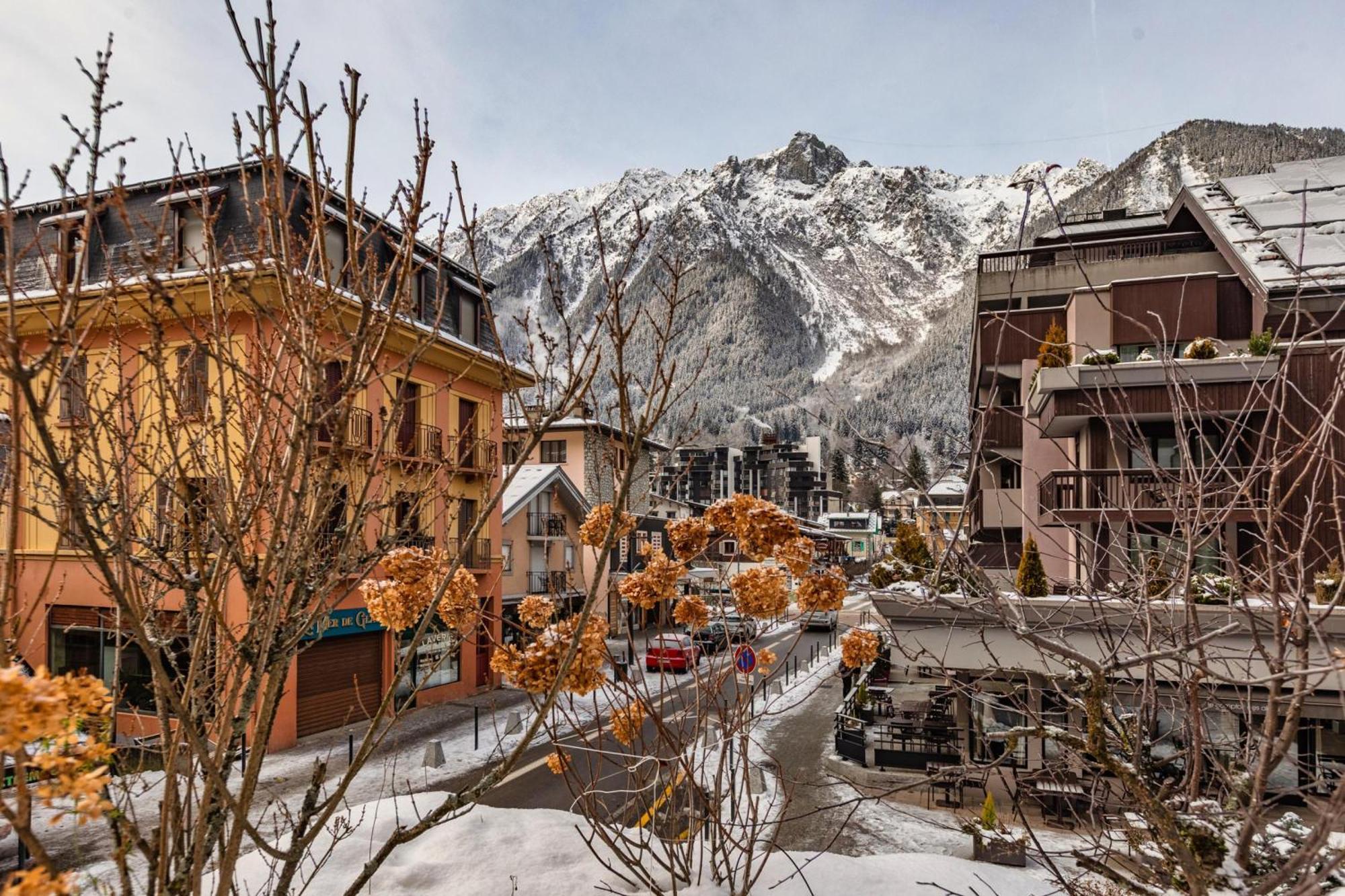 Duplex Aiguille Du Midi Large Terrasse - Happy Rentals Chamonix Dış mekan fotoğraf