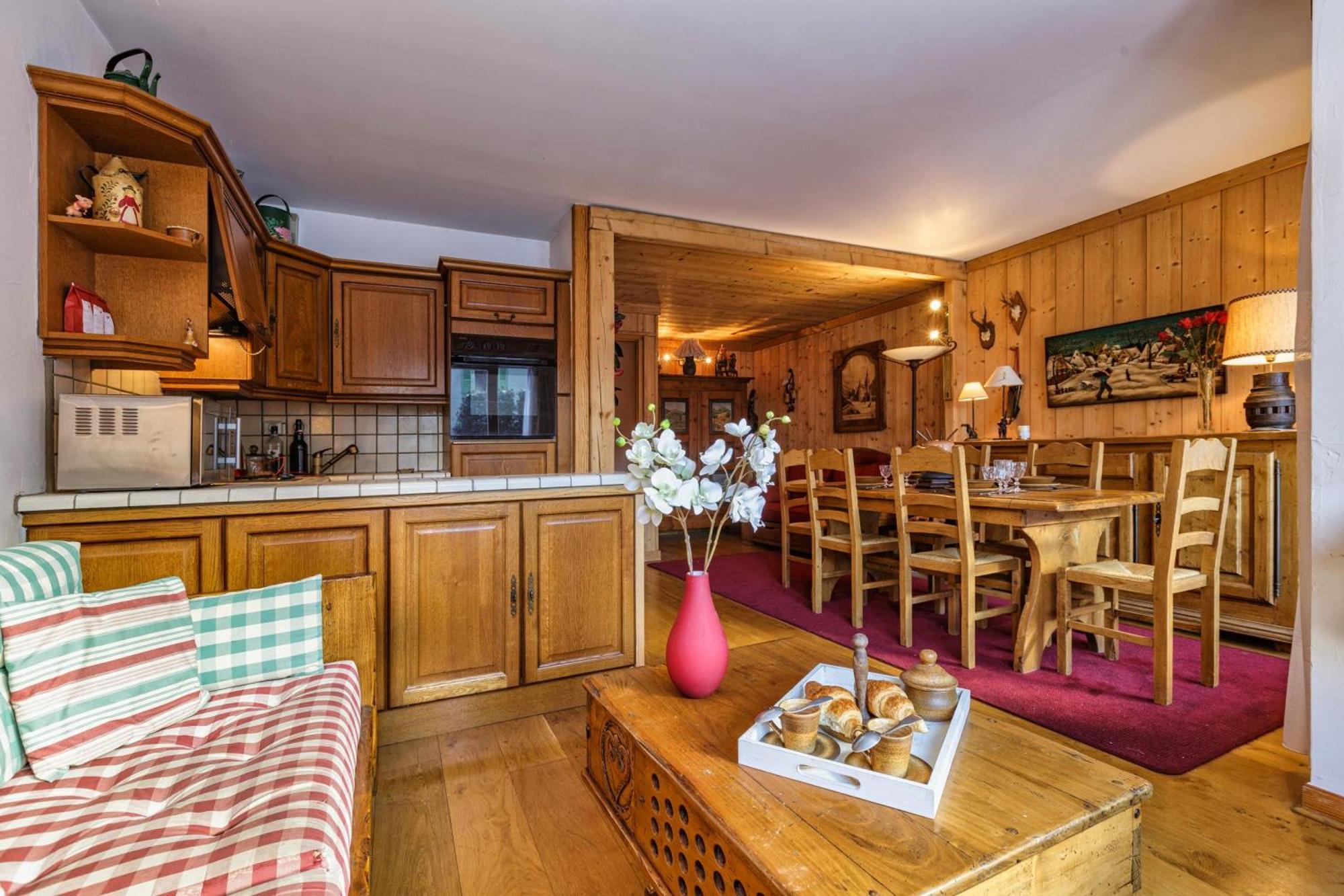 Duplex Aiguille Du Midi Large Terrasse - Happy Rentals Chamonix Dış mekan fotoğraf