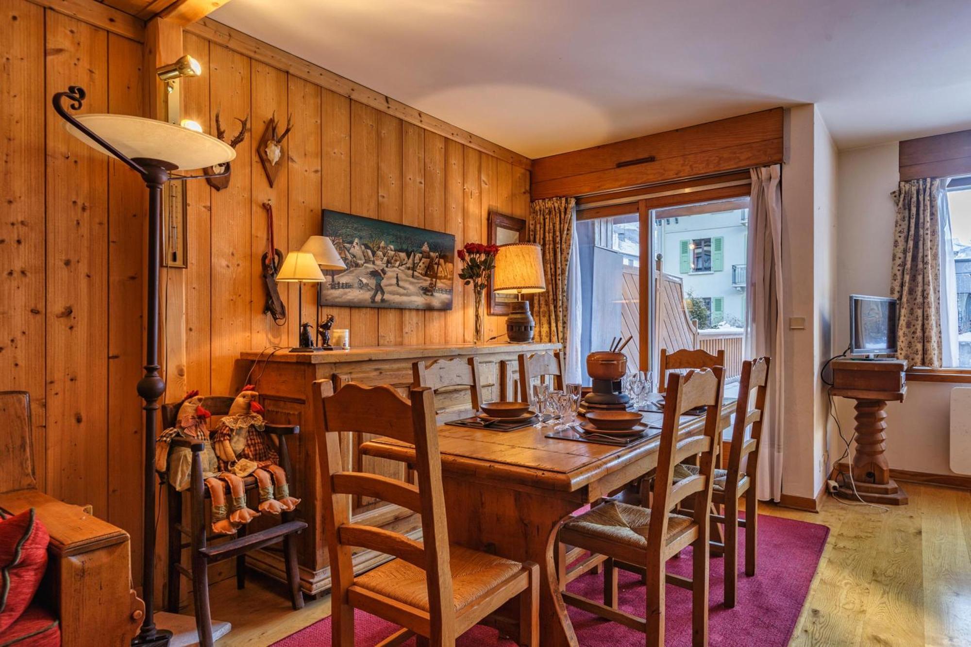 Duplex Aiguille Du Midi Large Terrasse - Happy Rentals Chamonix Dış mekan fotoğraf